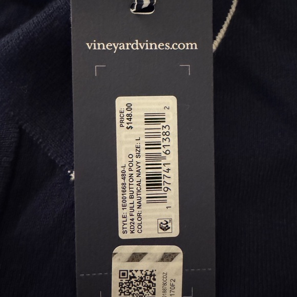 Vineyard Vines Kentucky Derby Button-Down Polo Sweater - Picture 5 of 7